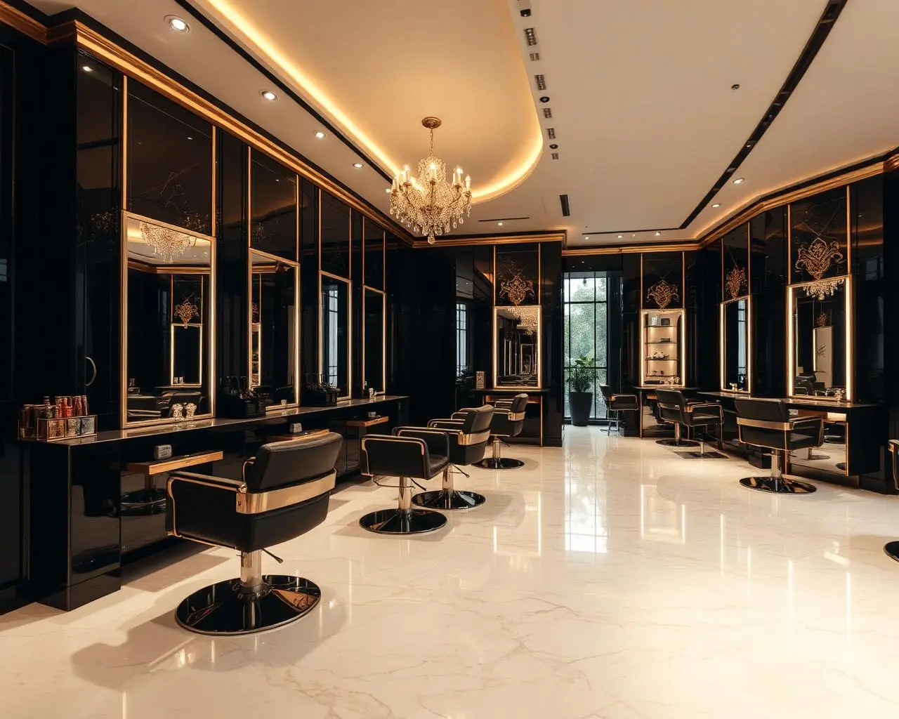 Jawed Habib Bhagalpur Salon Interior