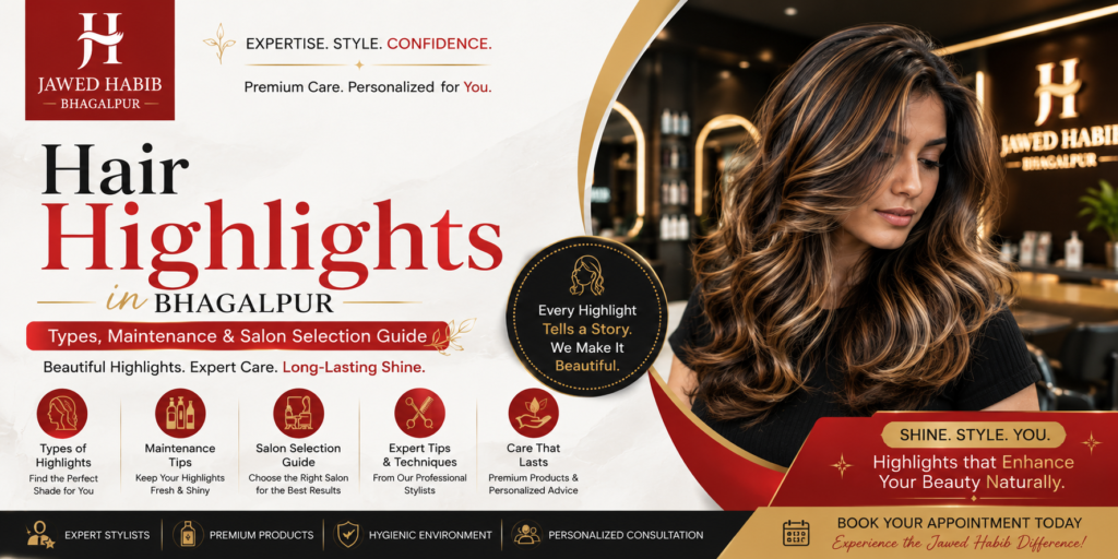 Hair Highlights in Bhagalpur: Types, Maintenance & Salon Selection Guide